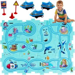 Vzdělávací puzzle – dráha