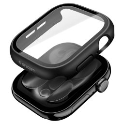 Spigen Thin Fit 360 kryt s 9H sklem pro Apple Watch Series 10/11 (42mm) černý