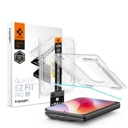 Spigen Glas.tR EZ Fit Pro HD AluminaCore 10H+ ochranné sklo pro Apple iPhone Duo