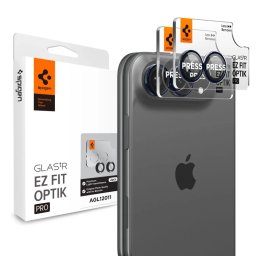 Ochranné sklo fotoaparátu Spigen GLAStR EZ Fit OPTIK PRO 2-Pack na iPhone Duo - Night Sky