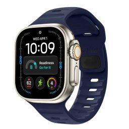 Řemínek Tech-Protect Silicone Line Apple Watch 8 9 10 11 12 SE Ultra 44 45 46 49mm - Atlantic Blue