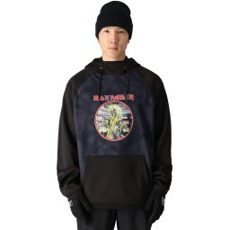 mikina pánská 686 X IRON MAIDEN - Eddies - Black - M4WNCS115 IMEB