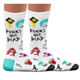 ponožky SOCK AFFAIRS - Punk's Not Dead - Athletic - SS-Punk-Sports
