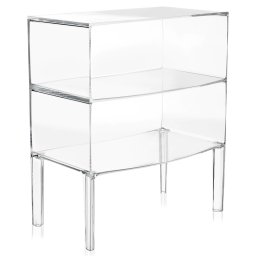 Výprodej Kartell designové komody Ghost Buster Large (čirý)