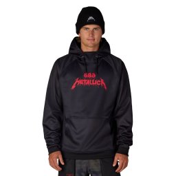 pánská mikina s kapucí 686 X METALLICA - Bonded - černá - M6WNCS138 MBLK