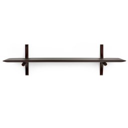 Výprodej Ethnicraft designové police PI Wall Shelf (šířka 100 cm) - mahagon