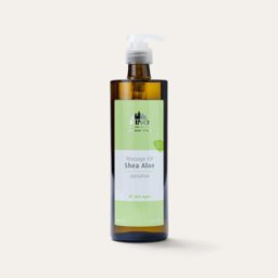 Aromatický masážní olej, Bambucké máslo - Aloe Vera, 500 ml s dávkovačem