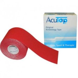 AcuTop tejp, červený, 5 cm x 5 m