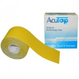 AcuTop tejp, žlutý, 5 cm x 5 m