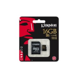 16GB micro SDHC karta Kingston class 10