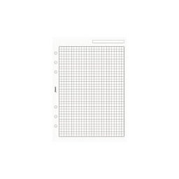 Filofax A5 čtverečkovaný papír, 25 listů