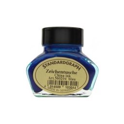 Standardgraph kaligrafická tuš modrá LP-560204