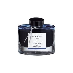 Pilot Iroshizuku Kon-Peki - Deep Cerulean Blue lahvičkový inkoust LP-1130-KO
