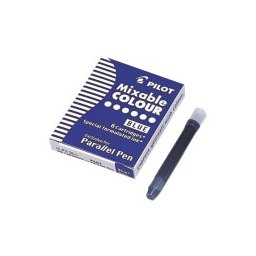 Pilot inkoustové bombičky 6 ks pro Parallel modrá