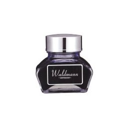 Waldmann Black, černý lahvičkový inkoust 30 ml