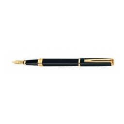 Waterman Exception Slim Black Lacquer GT 1507/1636930, plnicí pero