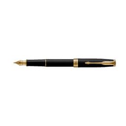 Parker Royal Sonnet Matte Black GT 1502/5131516, plnicí pero