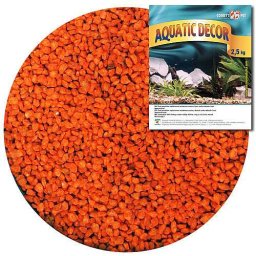 COBBYS PET AQUATIC DECOR Štěrk červený 3-4mm 2,5kg