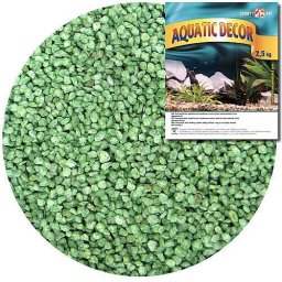COBBYS PET AQUATIC DECOR Štěrk zelený 3-4mm 2,5kg