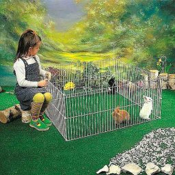 COBBYS PET GARDEN 2 Small ohrádka 98x40,5cm čtyřboká