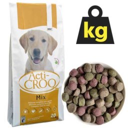 ACTI-CROQ MIX 24/11 20kg plnohodnotné barevné krmivo pro dospělé psy všech plemen