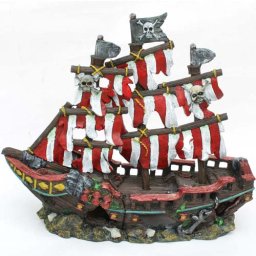 PENN PLAX DECO-REPLICA Pirátska loď 21x10x18cm