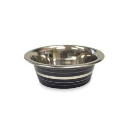 LES FILOUS COLOURED STRIPE BOWL 21cm 1,9L nerez miska s barevnými proužky