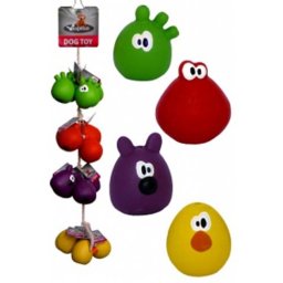 PAPILLON Rubber face balls 8-9,5cm Pryžový míč s obličejem