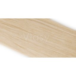 Asijské vlasy zakončené do trubičky odstín 613 Délka: 51 cm, Hmotnost: 0,5 g/pramínek, REMY kvalita