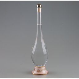 Láhev kapka - červený porcelán