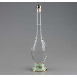 Láhev kapka - zelený porcelán