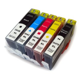 HP 364XL multipack 5ks - kompatibilní