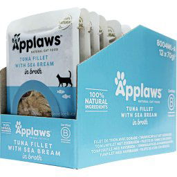 Applaws tuňák a pražma MULTIPACK - kapsička 12x70 g