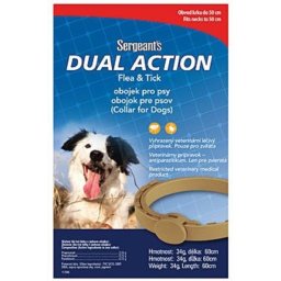 Sergeant's obojek antiparazitní Dual Action střední pes