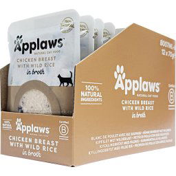 Applaws kuře a divoká rýže MULTIPACK - kapsička 12x70 g