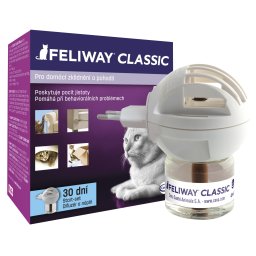Feliway Classic elektrický difuzér + lahvička s náplní proti stresu kočky 48 ml