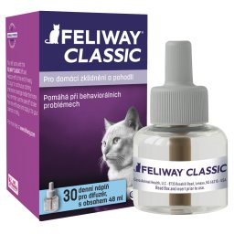 Feliway Classic náhradní lahvička s náplní proti stresu kočky 48 ml