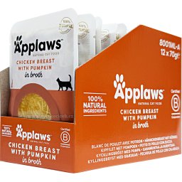 Applaws kuře a dýně MULTIPACK - kapsička 12x70 g