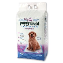 Pleny pro štěňata Puppy Field 60x60 cm - 30 ks v balení