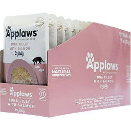 Applaws Jelly MULTIPACK tuňák a losos - kapsička 16x70 g