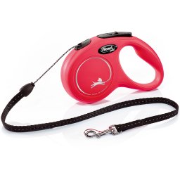 Lankové vodítko Flexi Classic S 5 m, 12 kg různé barvy Barva: červená