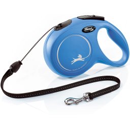 Lankové vodítko Flexi Classic M 8 m, 20 kg různé barvy Barva: modrá