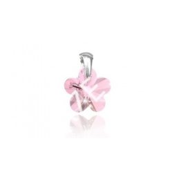 Stříbrný přívěsek Kytička Light Rose
