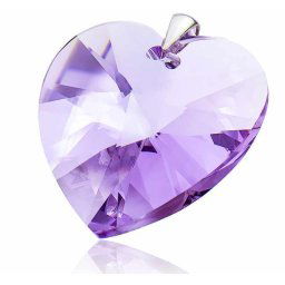 Stříbrný přívěsek Srdce Violet