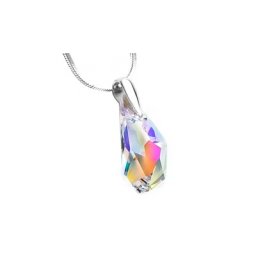 POLYGON stříbrný přívěsek AB efekt