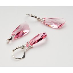 Lafira stříbrná sada šperků Wing Pink 477