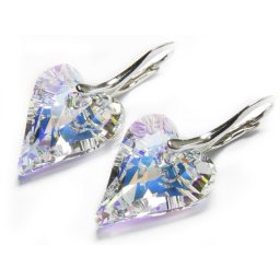 WILD HEART stříbrné náušnice AB