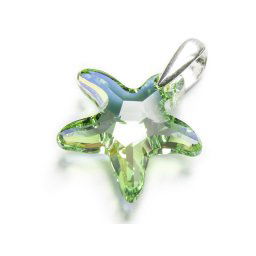 STARFISH stříbrný přívěsek Peridot