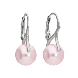 PEARLS stříbrné náušnice Rose