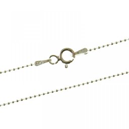 Stříbrný řetízek - kuličky 50 cm